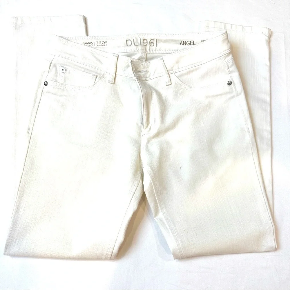 DL1961 Angel‎ Jeans in Milk White 29